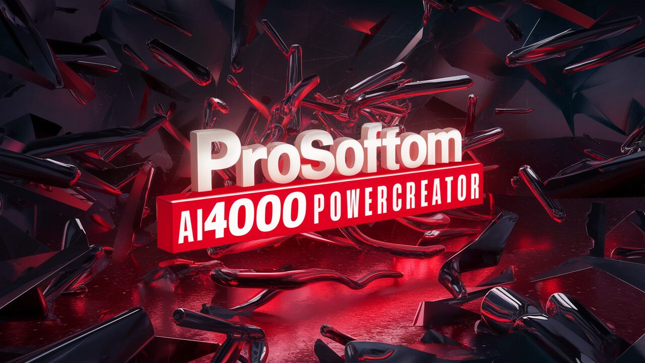 ProSoftom AI4000PowerCreator Logo Accent