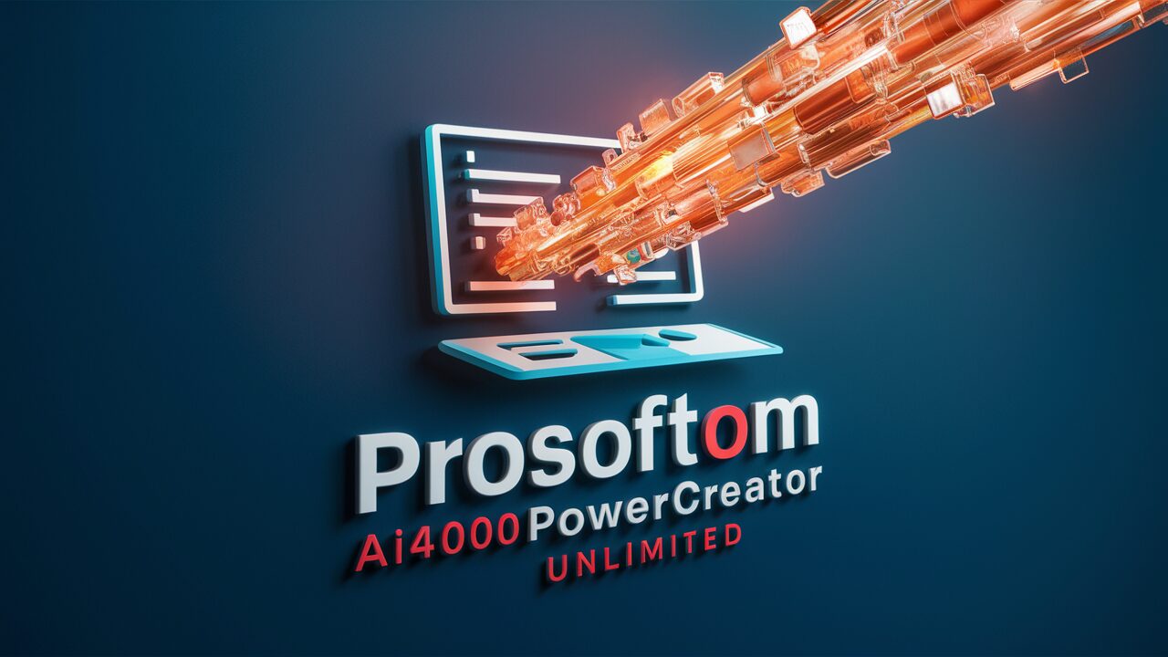 Interfaz de ProSoftom AI4000PowerCreator