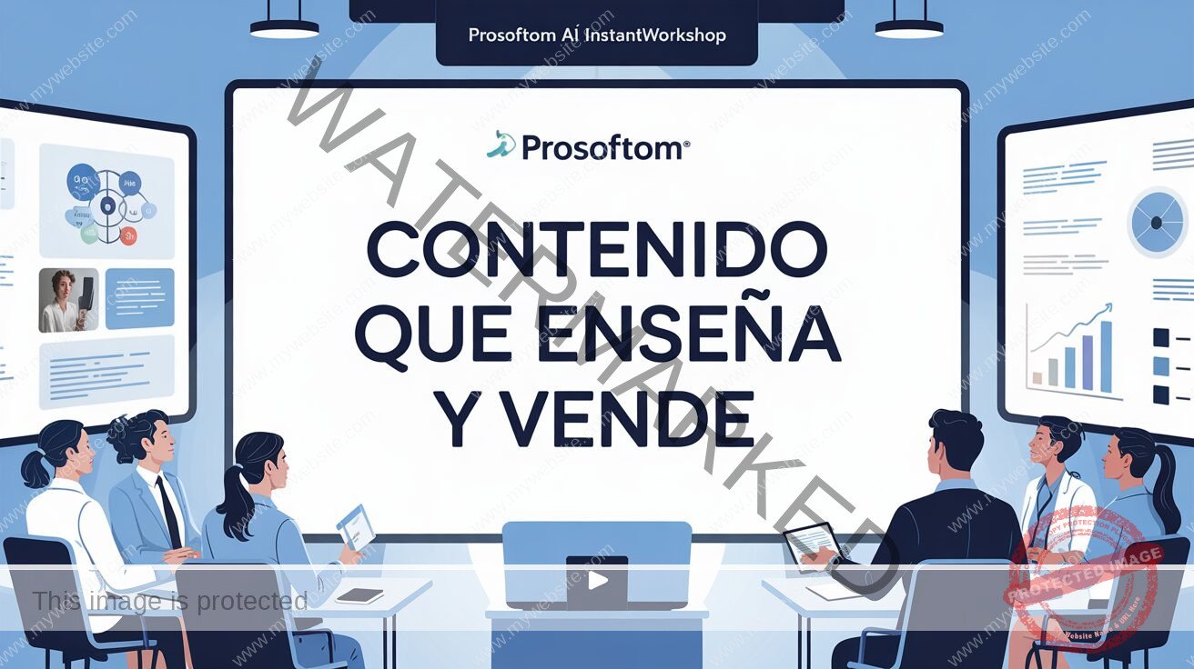 Mapa mental generado por ProSoftom AI InstantWorkshop