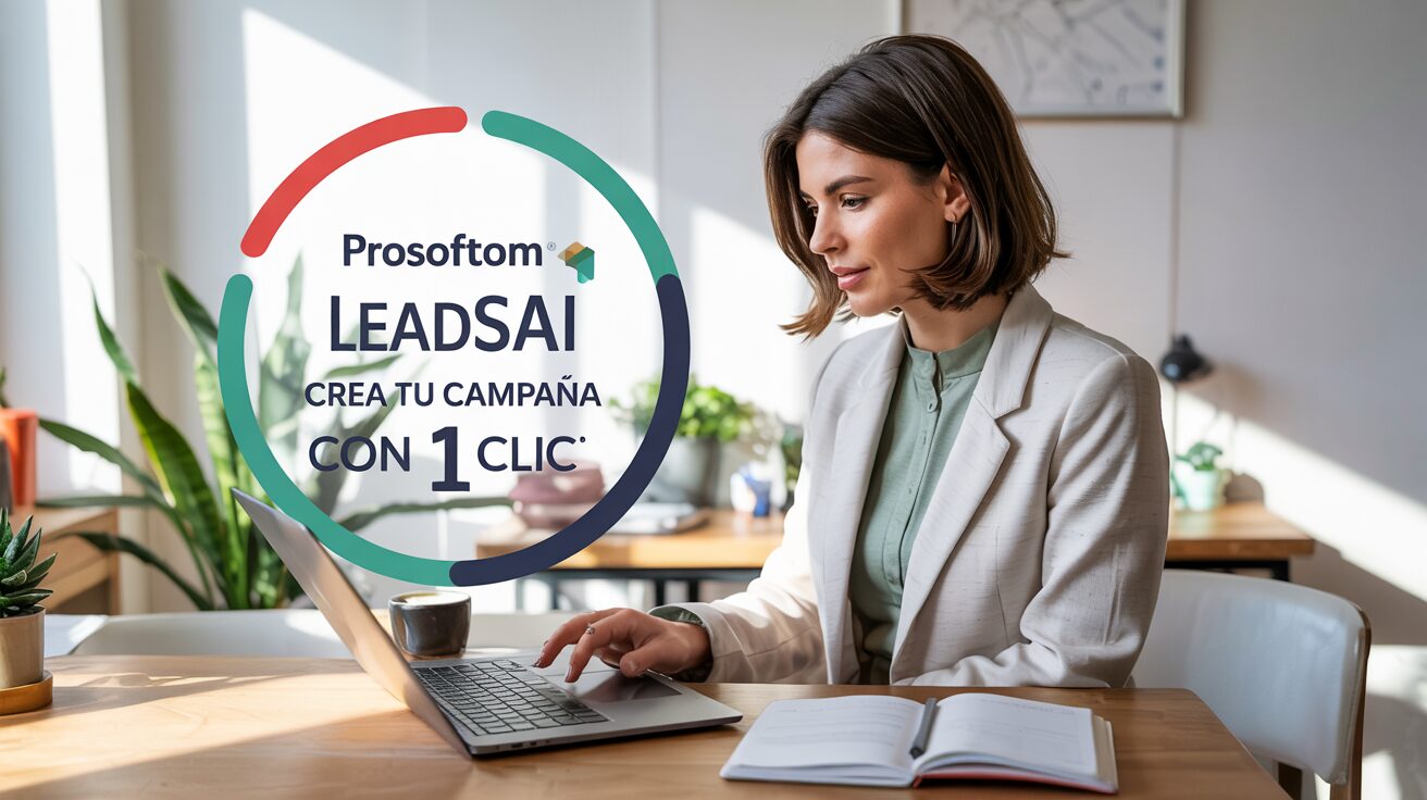 ProSoftom LeadsAI Suite en acción