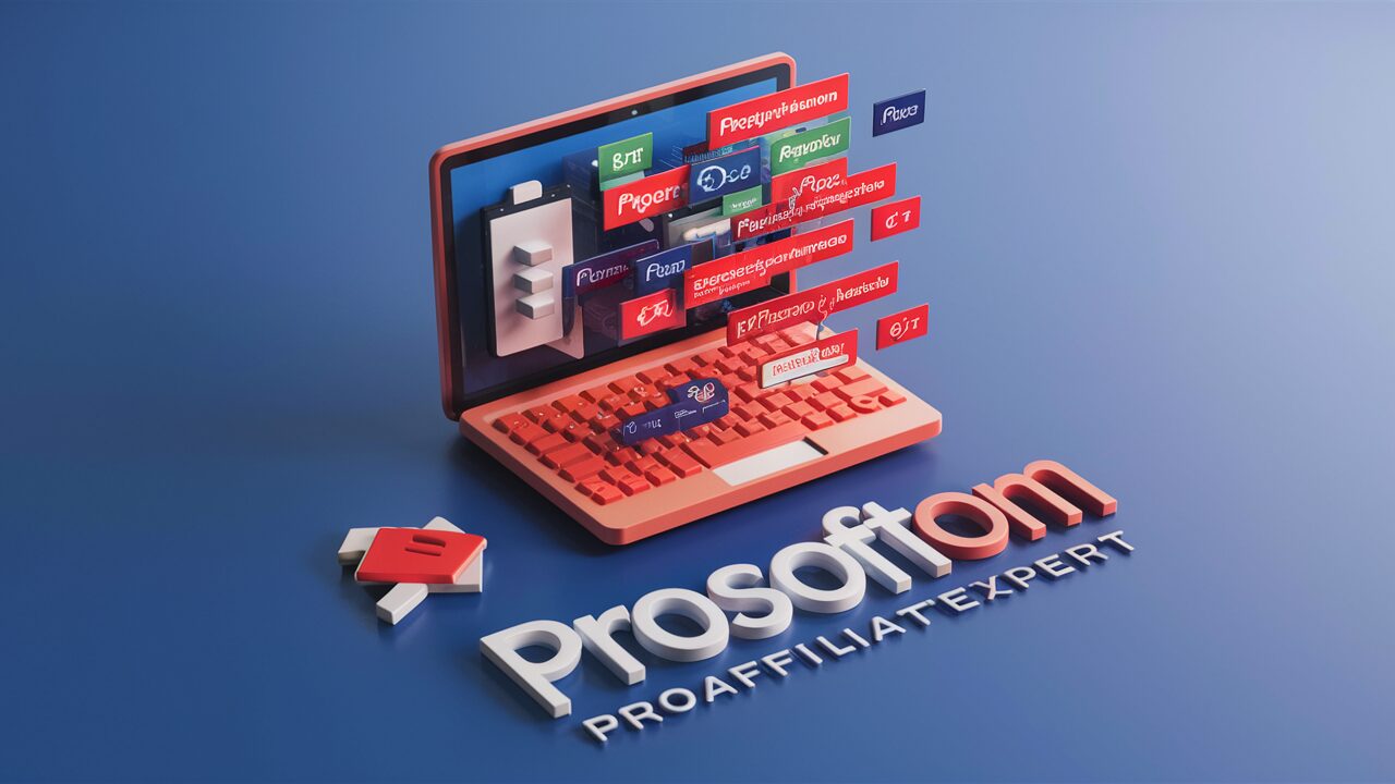 Interfaz de ProSoftom ProAffiliateXpert