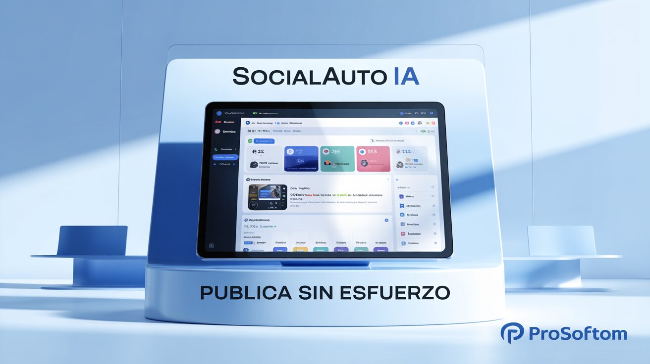 ProSoftom SocialAuto IA Dashboard