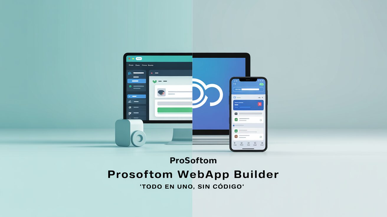 ProSoftom WebApp Builder Interfaz Principal